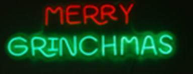 (Pre Order) Dr Seuss NEON Merry Grinchmas