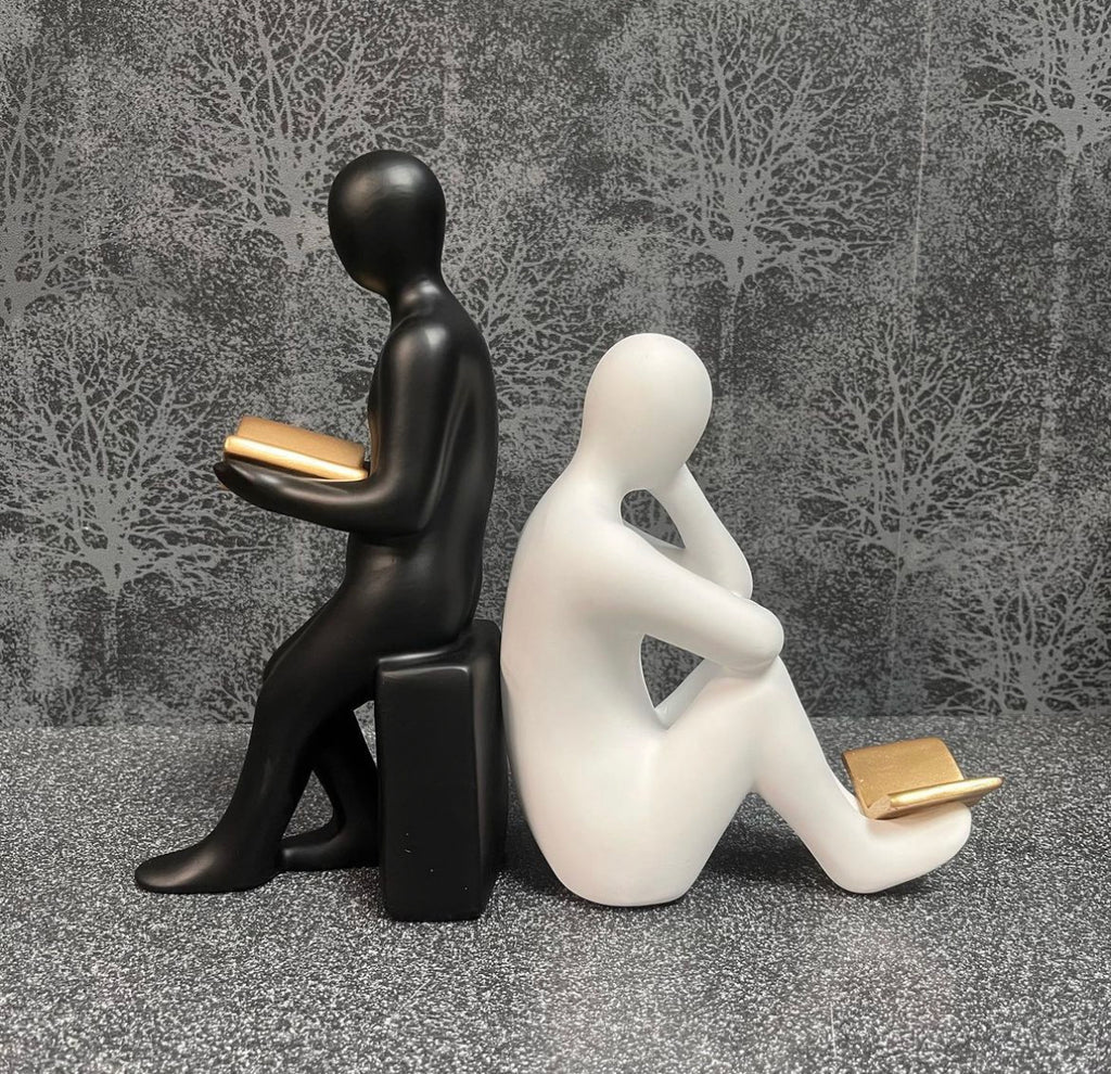Standing and Sitting Bookends