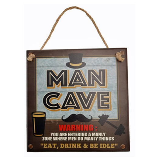 Man Cave Hanging Sign