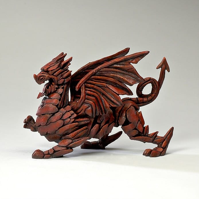 Edge Sculpture Red Dragon