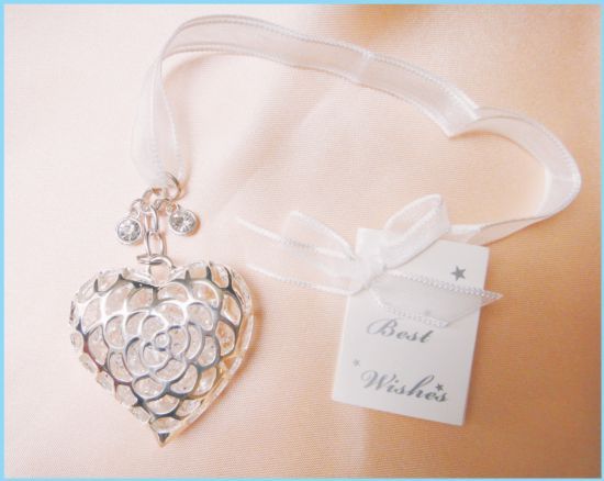 Wedding Bridal Charm Hollow Out Heart
