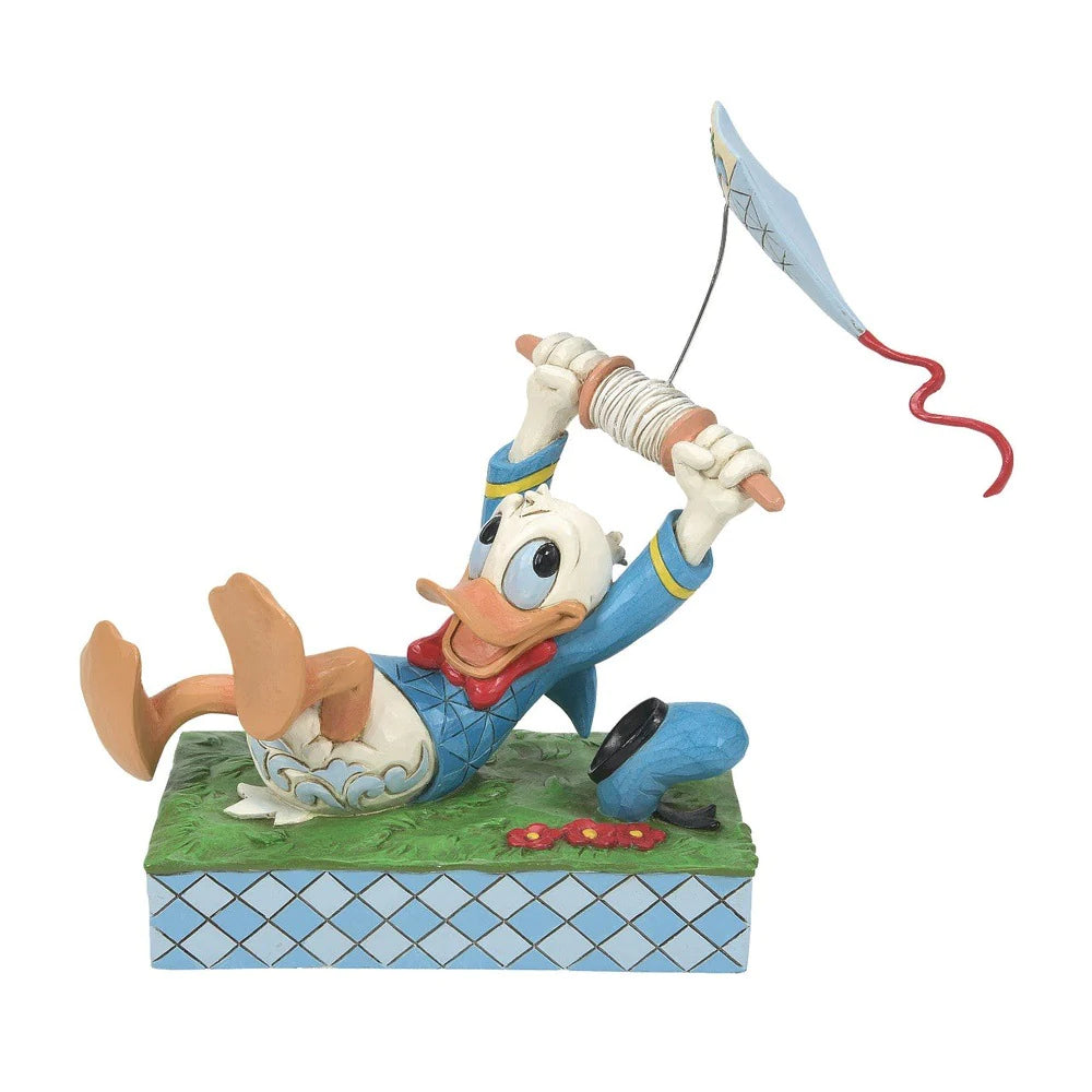 Jim Shore Disney Traditions: Donald With Kite Figurine