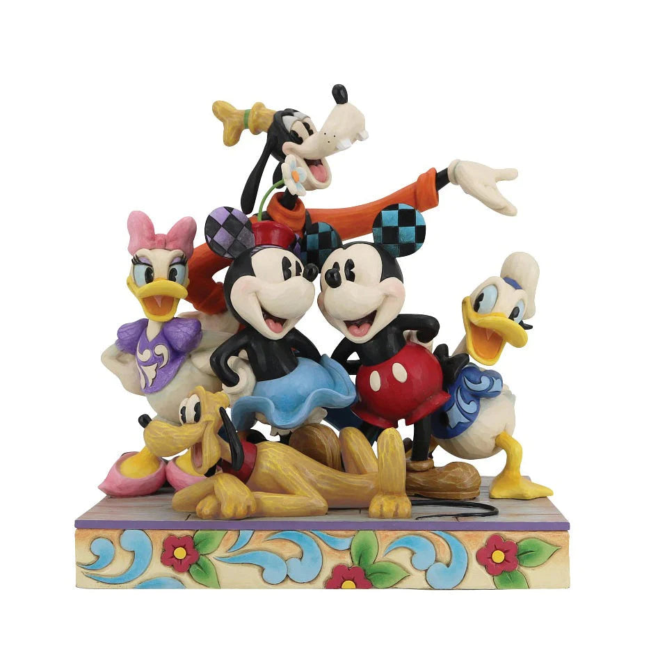 Pre Order) Jim Shore Disney Traditions: Mickey and Friends Group Pose –  Panda Gifts Australia