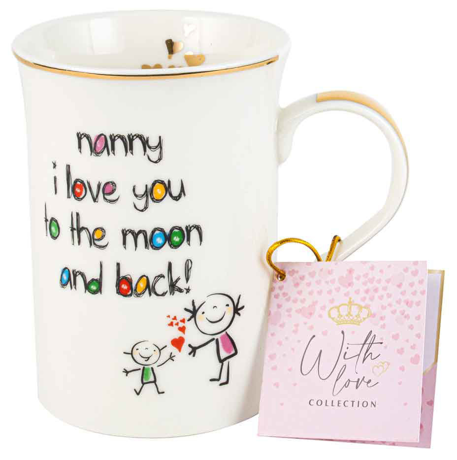 Nanny I Love You To The Moon And Back Mug