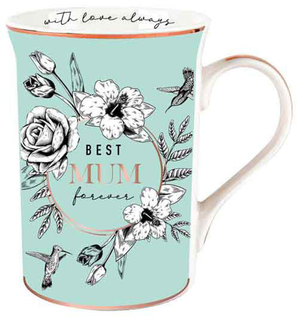 Mint Hummingbird Mum Mug