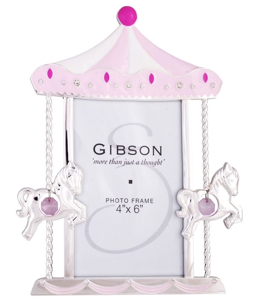 Baby Carousel Frame - Pink or Blue