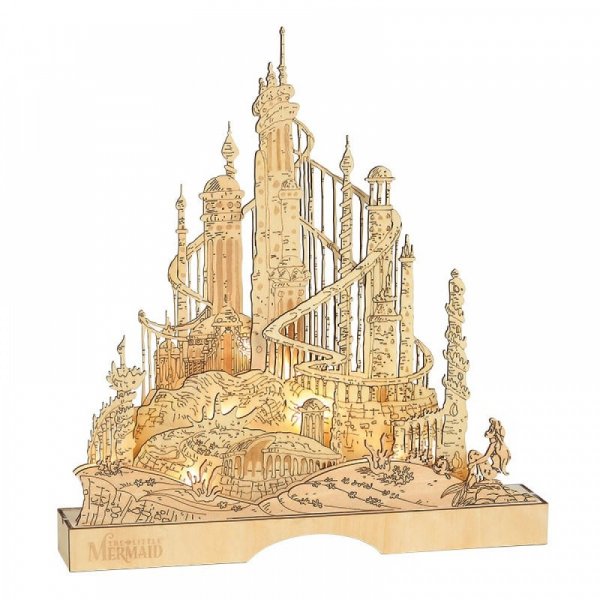 Disney Flourish Castles - King Triton - Illuminated Palace