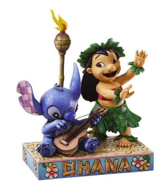 Jim Shore Disney Traditions Lilo & Stitch, Ohana Means Family