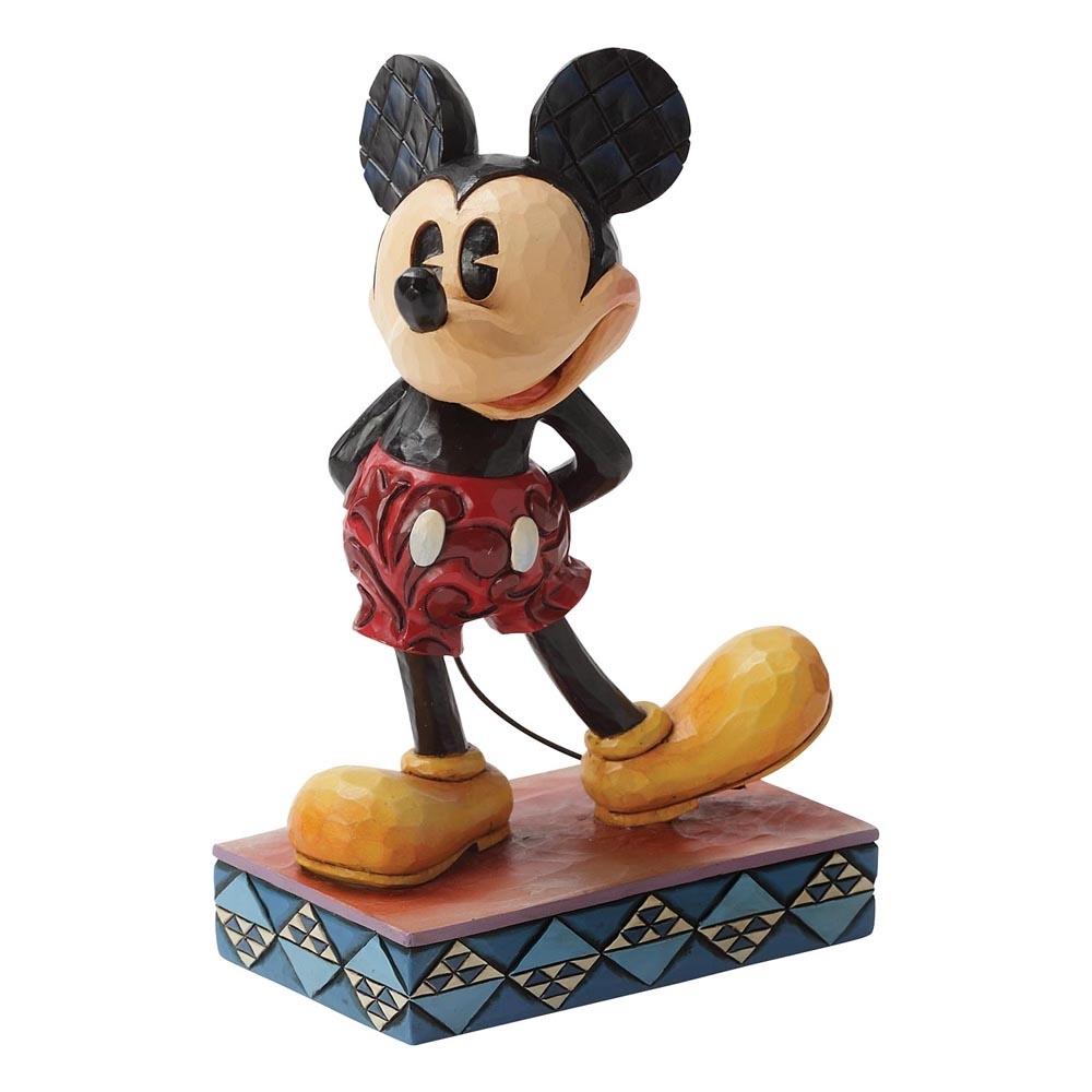 Jim Shore Disney Traditions - Classic Mickey Mouse the Original Personality Pose Figurine