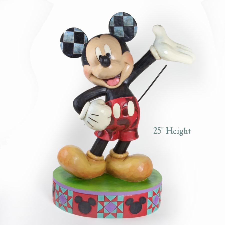 Jim Shore Disney Traditions Mickey Mouse Extra Large Statue The One Th –  Panda Gifts Australia