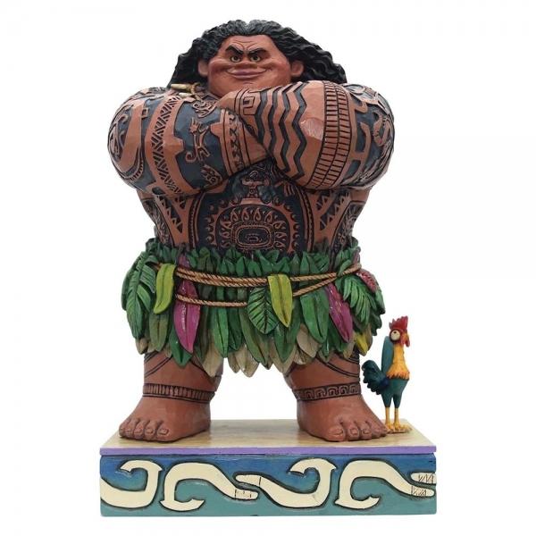 Jim Shore Disney Traditions- Maui From Moana Darling Demigod Figurine