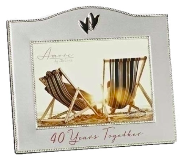 Roman Giftware 40th Anniversary Frame