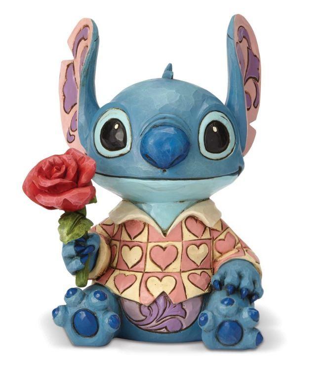 Jim Shore Disney Traditions - Stitch Valentines Clueless Casanova Figurine