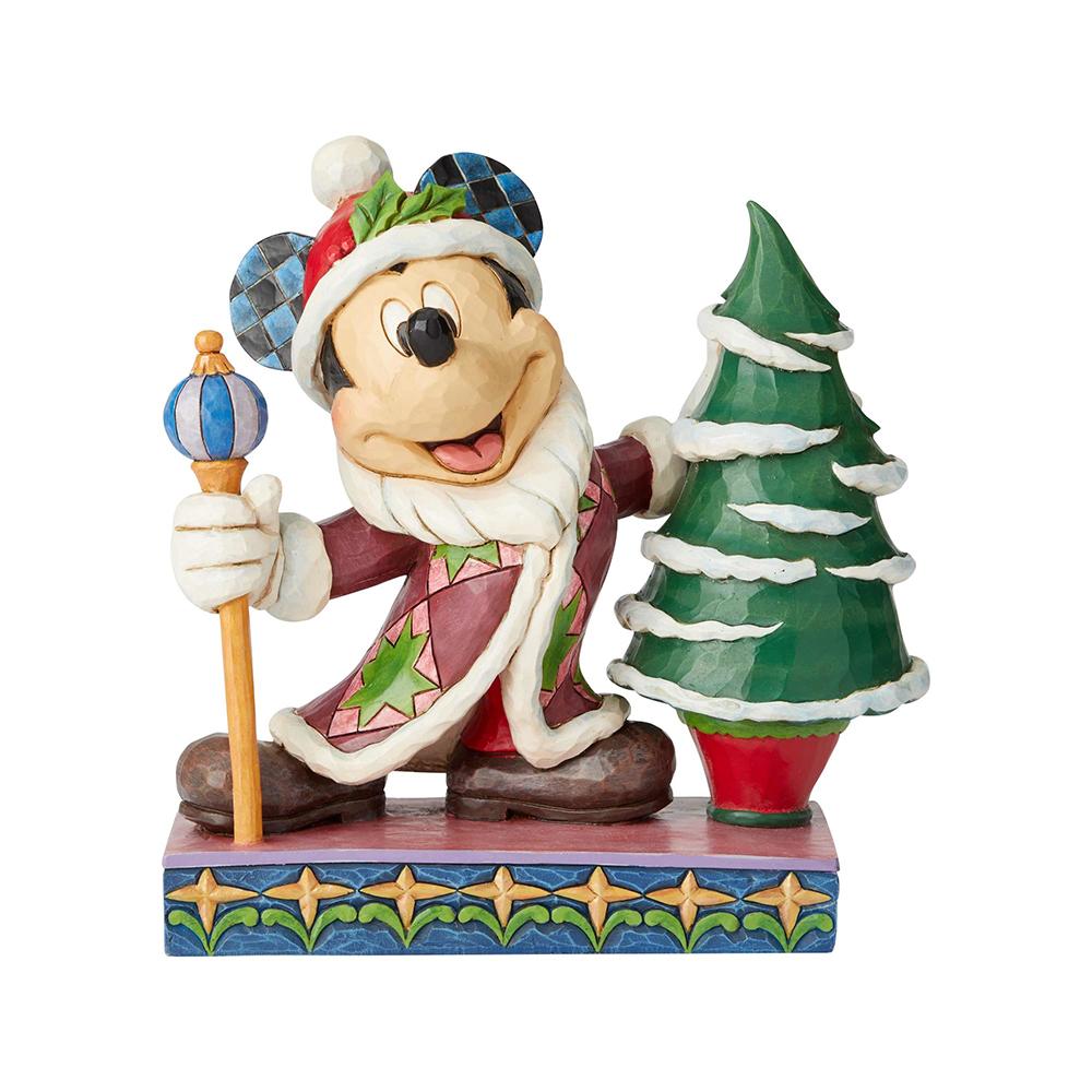 Jim Shore Disney Traditions - Christmas - Mickey Mouse Father Christmas - Jolly Ol St Mick