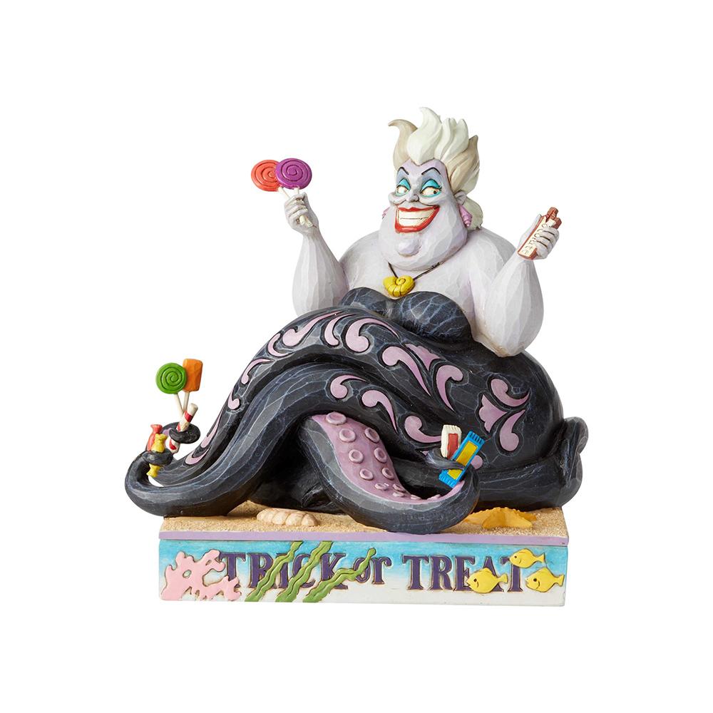 Jim Shore Disney Traditions - Ursula Halloween Deliciously Greedy Figurine