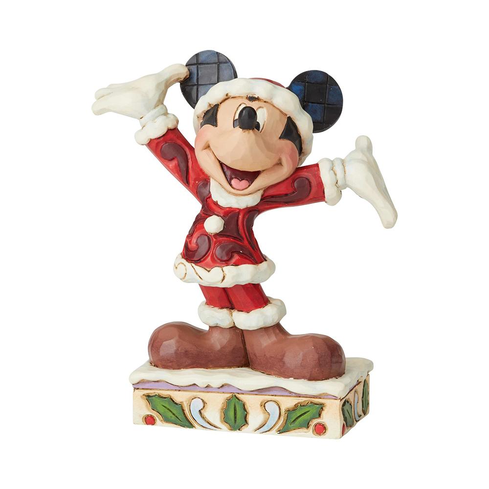 Jim Shore Disney Traditions - Mickey, Tis a Splendid Season
