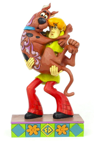 Scooby-Doo by Jim Shore - Shaggy Holding Scooby-Doo