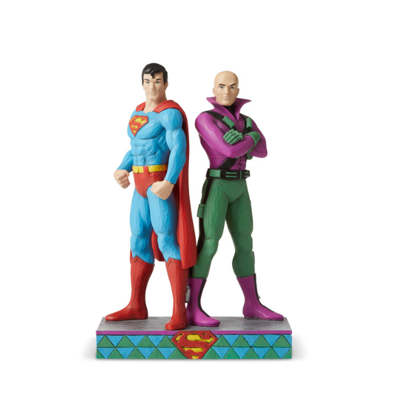 DC Comics by Jim Shore - 22.5cm/8.9" Superman & Lex Luthor