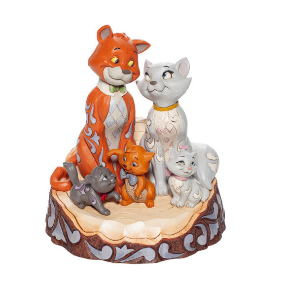 Jim Shore Disney Traditions - Aristocats - Carved by Heart