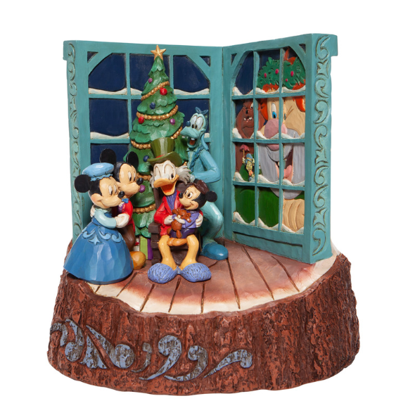 Jim Shore Disney Traditions - 20cm/8" Mickey's Christmas Carol