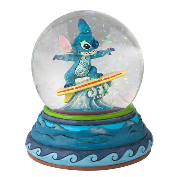 Jim Shore Disney Traditions - Stitch Snow Globe