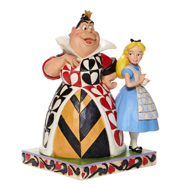 Jim Shore Disney Traditions - Alice & Queen of Hearts