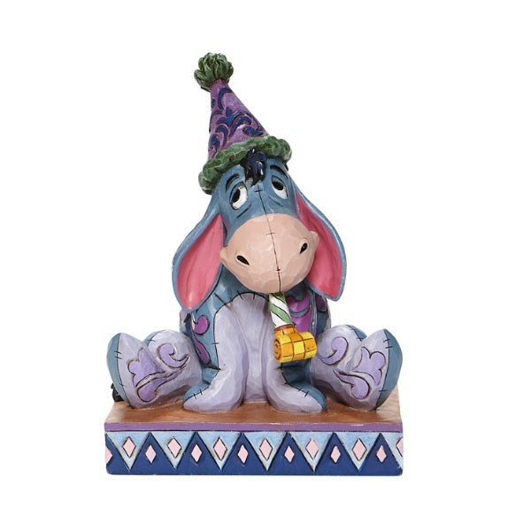 Jim Shore Disney Traditions - Eeyore with Birthday Hat