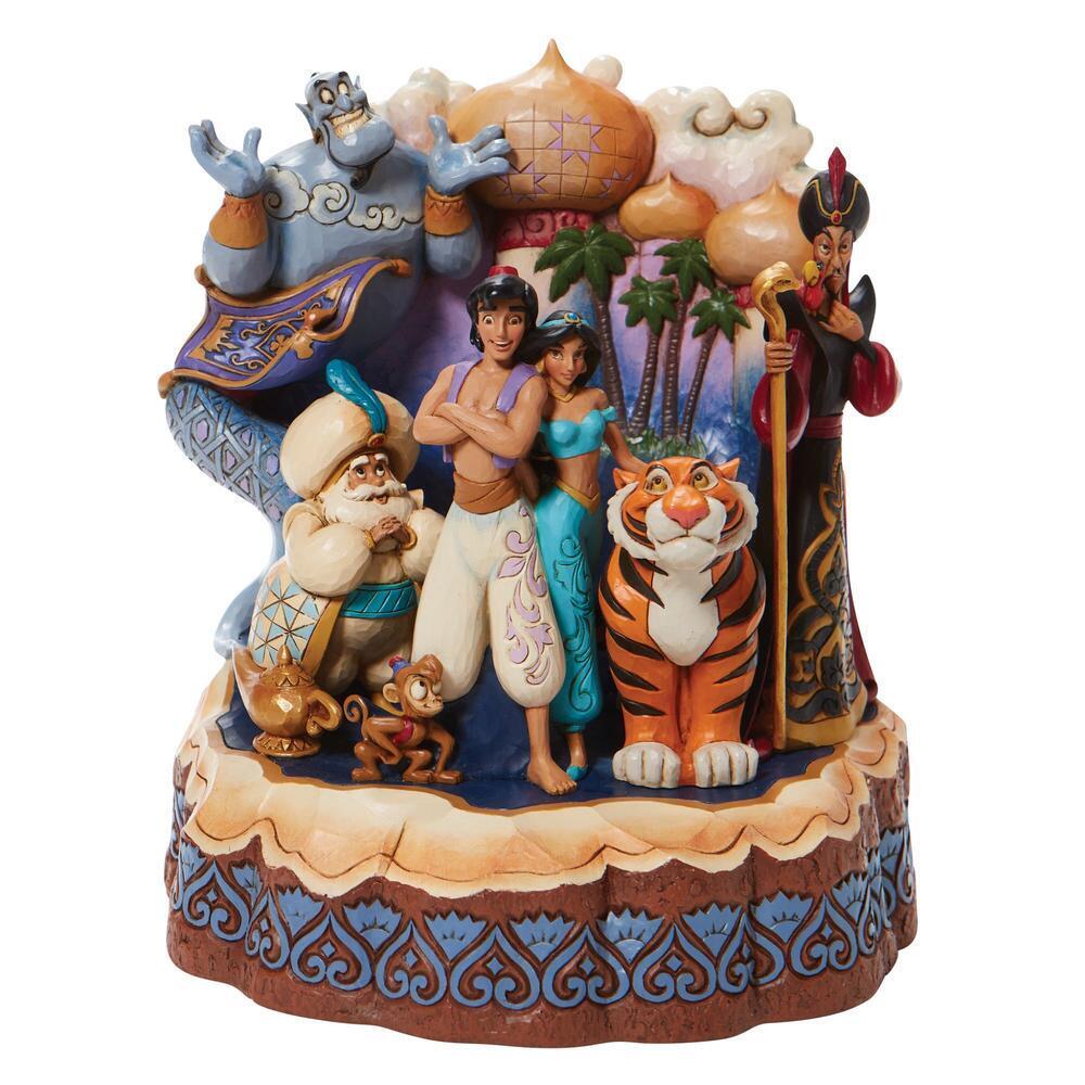 Jim Shore Disney Traditions - Carved by Heart - Aladdin – Panda Gifts  Australia