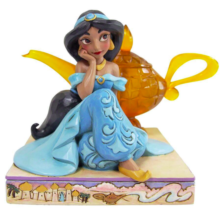 Jim Shore Disney Traditions Jasmine And Genie Lamp 30th Anniversary
