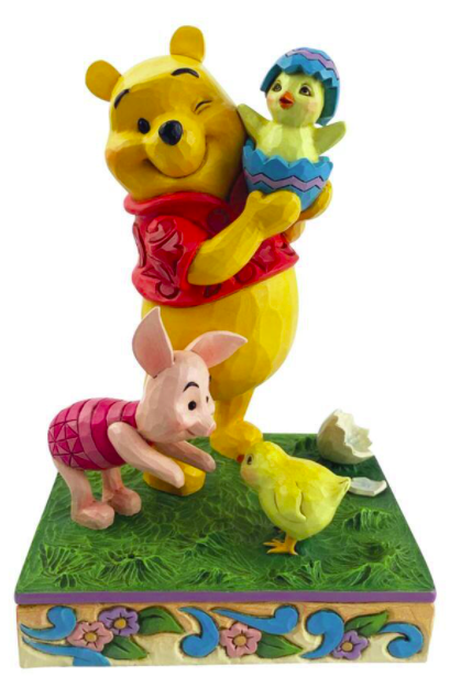 Jim Shore Disney Traditions Pooh & Piglet With Chick 95th Anniversary