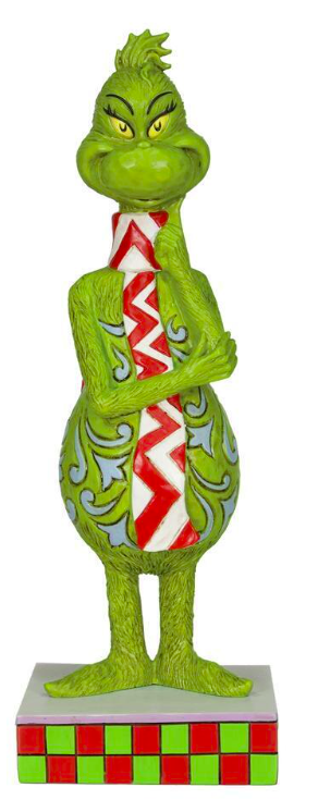 Grinch by Jim Shore - 23cm/9" Grinch With Long Scarf