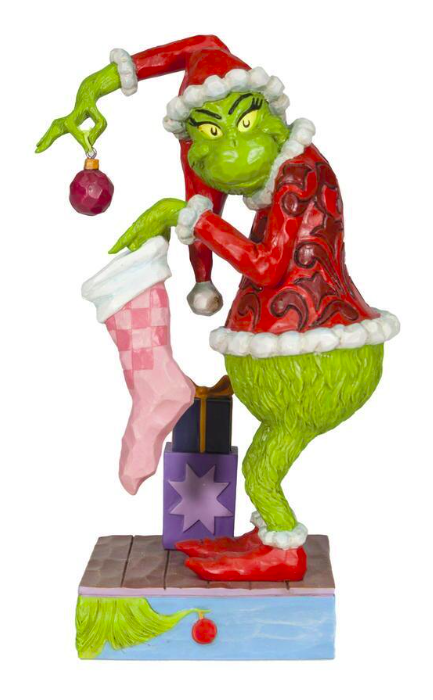 Grinch by Jim Shore - 19.5cm/7.6" Grinch Stealing Ornaments