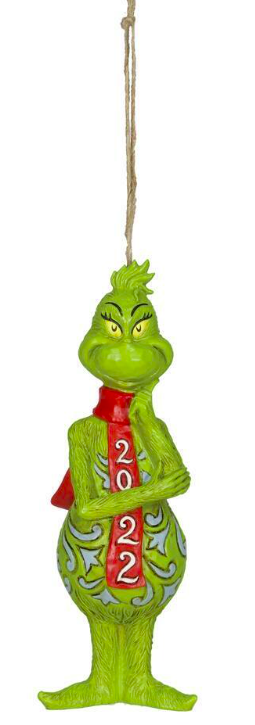 Grinch by Jim Shore - 12.5cm/5" Grinch Dated 2022 HO