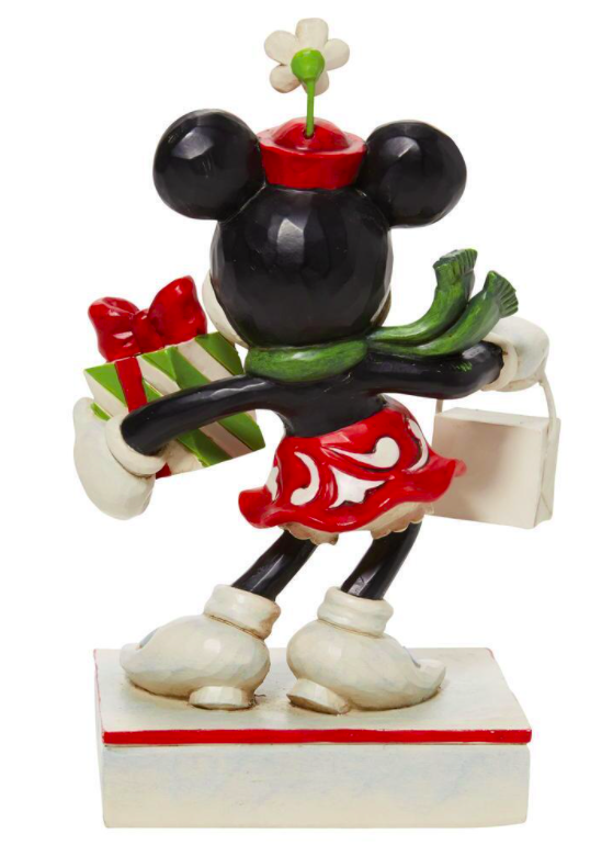 Jim Shore Disney Traditions Minnie With Bag & Gift – Panda Gifts Australia