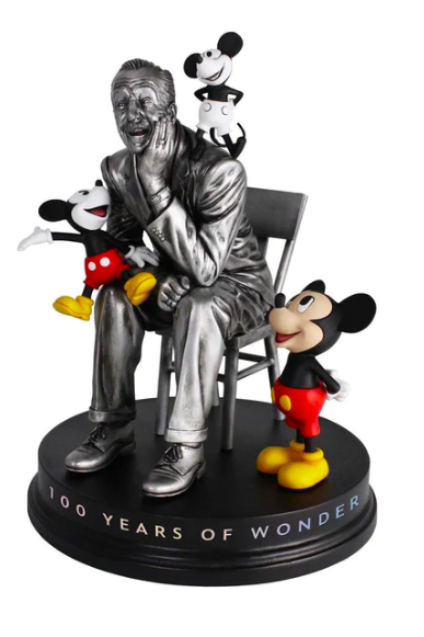Grand Jester Studios Disney 100 Walt Disney With Mickey Mouse