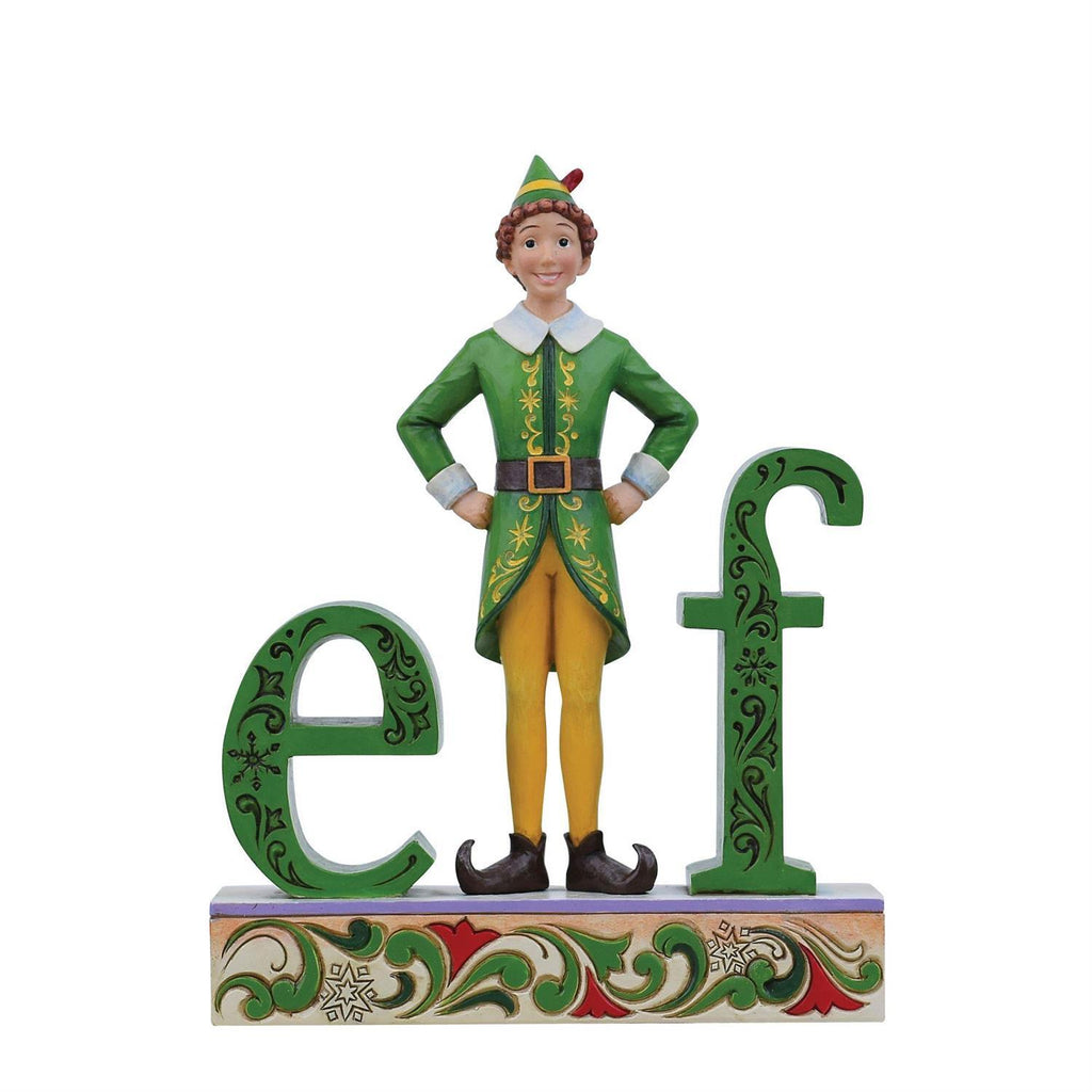 Elf by Jim Shore - Buddy Letter "L"