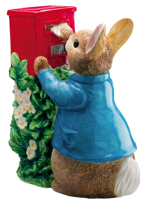 Beatrix Potter Money Banks - Peter Rabbit Posting a Letter Money Bank