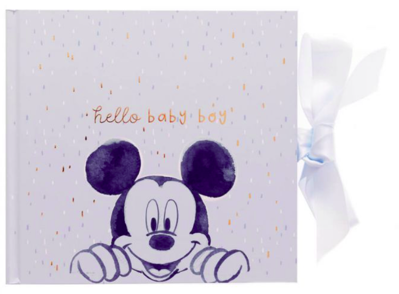 Mickey Mouse Photo Album- Hello Baby Boy