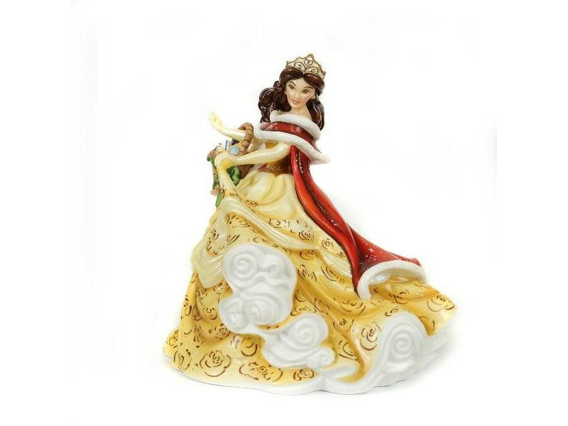 English Ladies Beauty And The Beast - Winter Belle Figurine