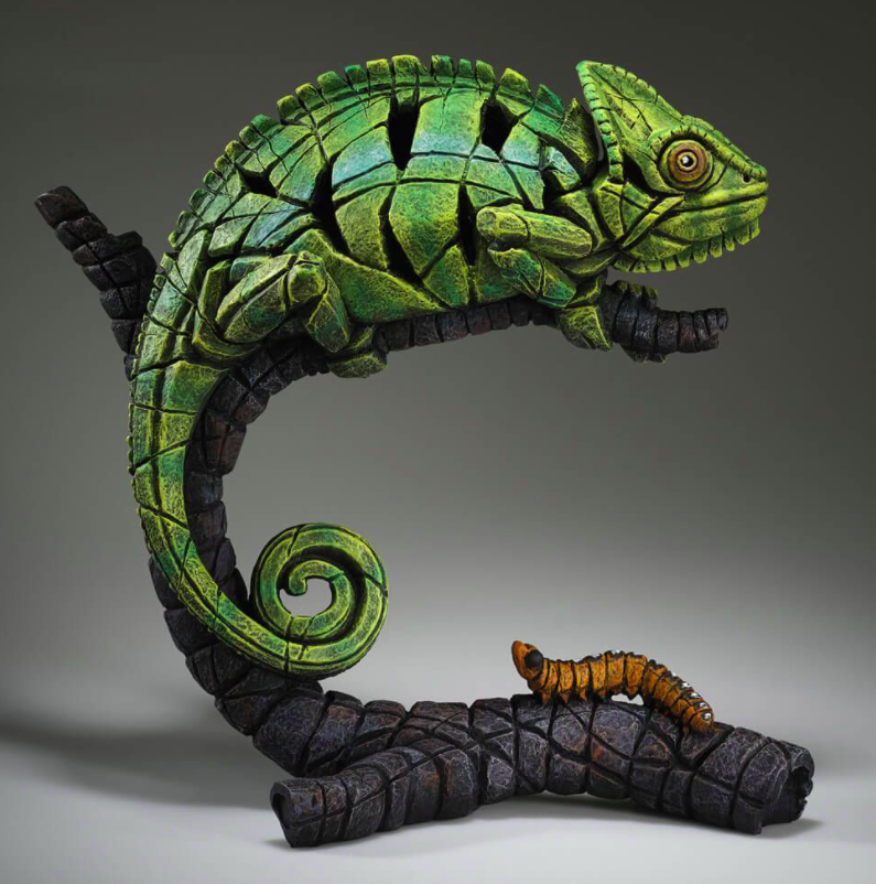 Edge Sculpture Chameleons