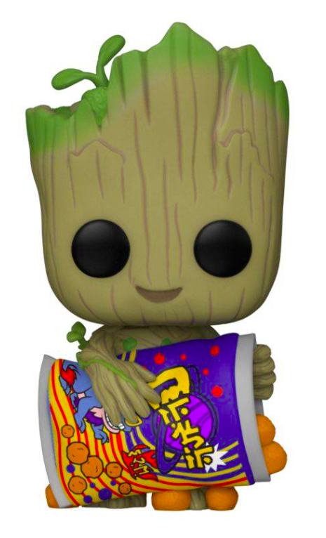 Funko I Am Groot (TV) - Groot w/Cheese Puffs Pop! Vinyl