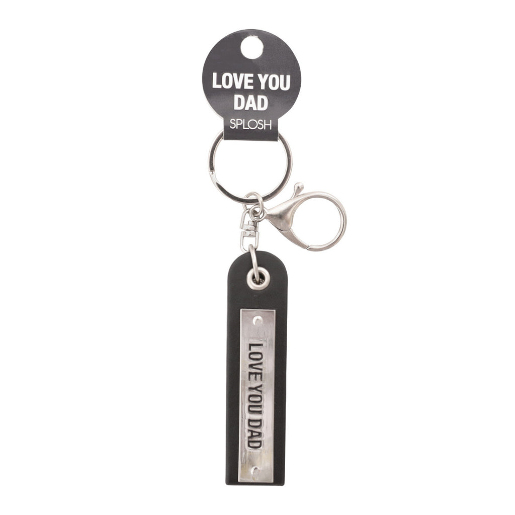 Father's Day Love You Dad Keychain