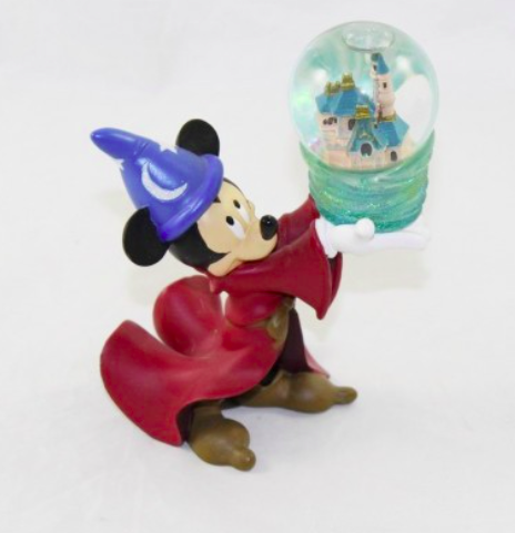 Mickey Mouse Disney Fantasia Snow Globe