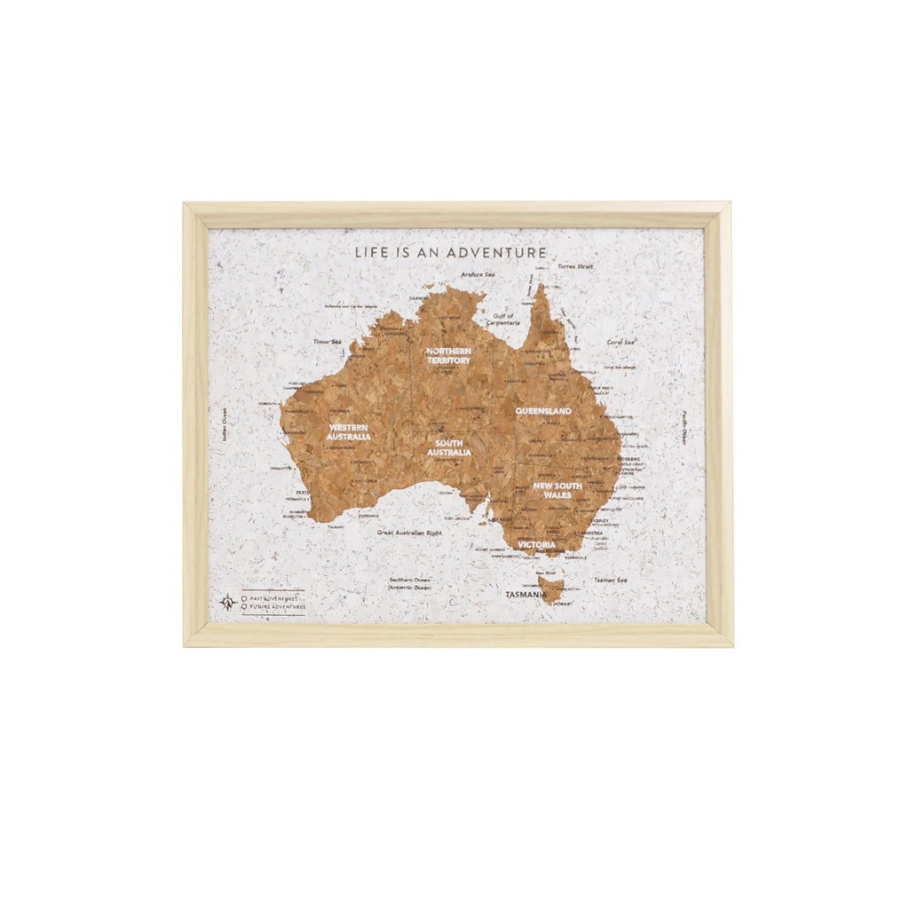 Australia Travel Board By Splosh - Map Desk