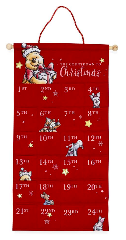 Winnie The Pooh Christmas: Fabric Advent Calendar