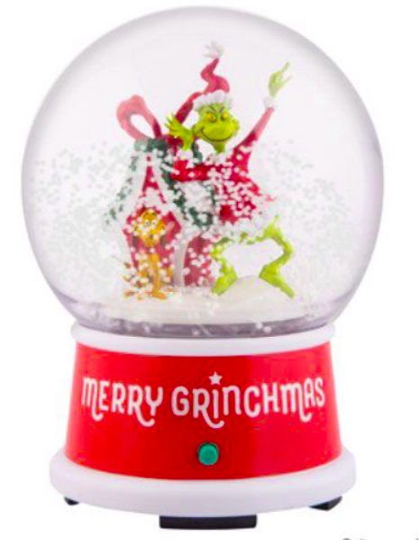 Dr Seuss Snow Globe  Merry Grinchmas 16 cm H