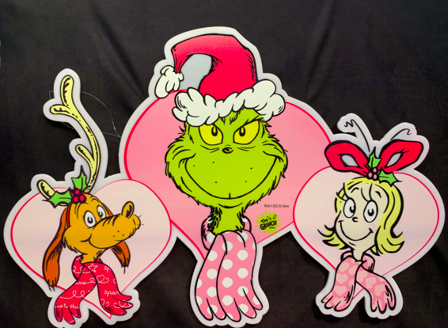 Dr Seuss Grinch & Friends Acrylic Sign