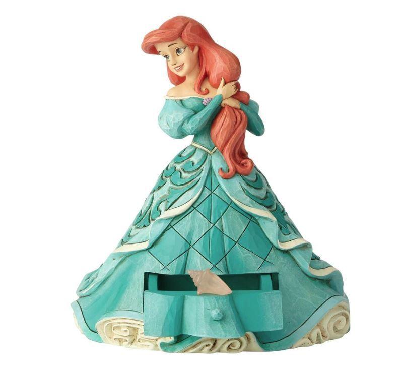Jim Shore Disney Traditions - Ariel with Shell Charm Figurine