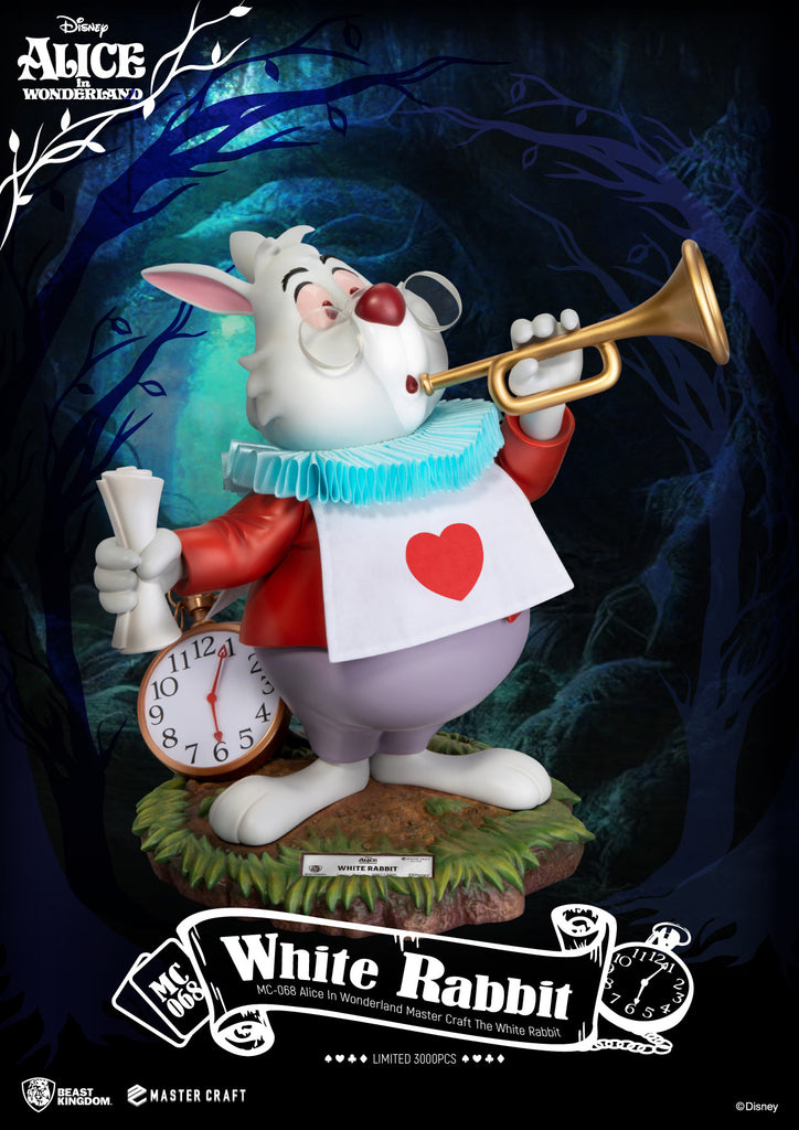 Beast Kingdom Master Craft Alice In Wonderland the White Rabbit