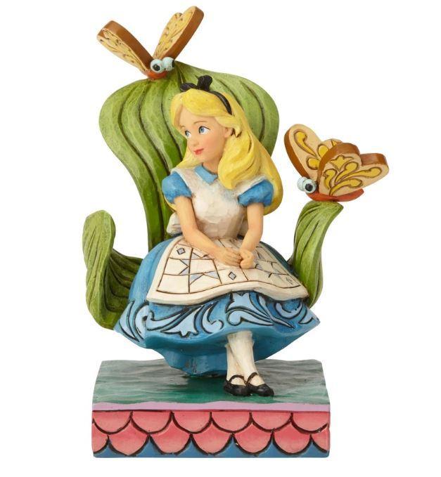 Jim Shore Disney Traditions - Alice In Wonderland Curiouser And Curiouser Figurine